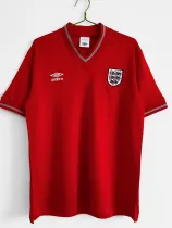 1984/1987 England Away Retro Soccer Jersey