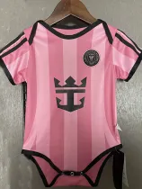25/26  Inter Miami Home  Baby Infant Crawl Suit