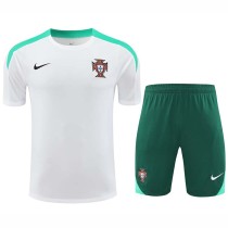 24/25 Portugal White Training Short Suit