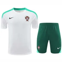 24/25 Portugal White Training Short Suit