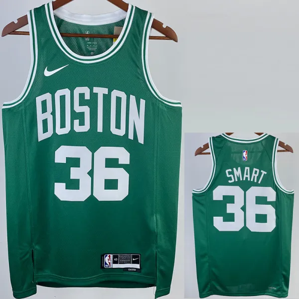 22/23 CELTICS SMART #36 Green Top Quality Hot Pressing NBA Jersey
