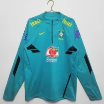22/23 Brazil Lake Blue Half Pull Top