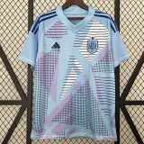 2024 Spain Goalkeeper Fans Soccer Jersey
