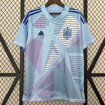 2024 Spain Goalkeeper Fans Soccer Jersey