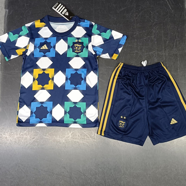 23/24  Algeria Camouflage Kids Soccer Jersey