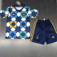 23/24  Algeria Camouflage Kids Soccer Jersey