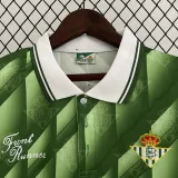1992/1993 Real Betis Home Retro Soccer Jersey