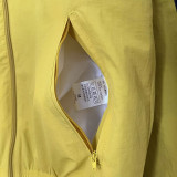 24/25 Man Utd Yellow & Red Double Sided Windbreaker (双面风衣)