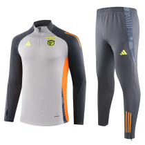 24/25 Benfica Grey Half Pull Tracksuit  (半拉链)