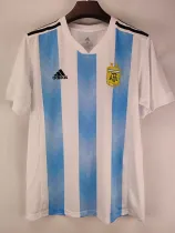 2018 Argentina Home Retro Retro Soccer Jersey(两星）