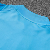 25/26 Flamengo Sky Blue Half Pull Tracksuit  (半拉链)