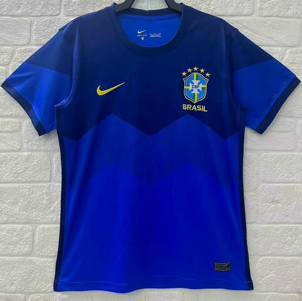 2021 Brazil Away Retro Soccer Jersey
