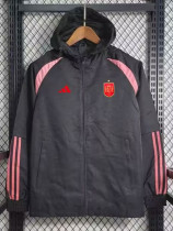 23/24 Spain Black Windbreaker