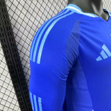 24/25 Argentina Away  Long Sleeve  Player Version Soccer Jersey(长袖球员)