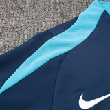 24/25 CHE Dark Blue  Half Pull Tracksuit  (半拉链)