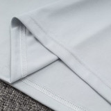 24/25 TOT White Grey Polo Collar Pants Set(C1116)