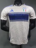 24/25 Italy White Versace Co branded Edition  Player Version Soccer Jersey