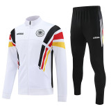 24/25  Germany White & Red and Black Shoulders Jacket Tracksuit （红黑肩）