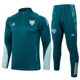 25/26 Cruzeiro  Green Half Pull Tracksuit # B992 (半拉链)