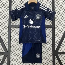 24/25 Man Utd Away Kids Soccer Jersey