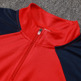 24/25 ARS Red Retro Edition Kids Half Pull Tracksuit # E960 (童装、半拉链)