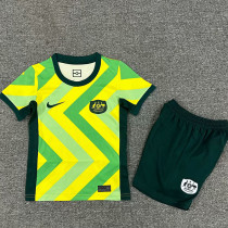 25/26 Australia  Home  Kids  Soccer Jersey