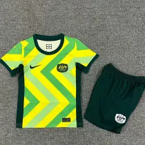 25/26 Australia  Home  Kids  Soccer Jersey