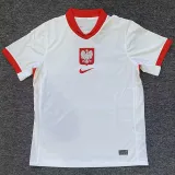 24/25 Poland Home  Fans Soccer Jersey