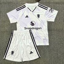 25/26 Man Utd Away Kids Soccer Jersey