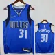 22/23 Dallas Mavericks THOMPSON #31 Blue Away Top Quality Hot Pressing  NBA Jersey客场（V领）
