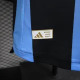 24/25 Argentina Black and Blue Special Edition  Player Version Soccer Jersey