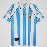 1996/1997 Argentina Home Retro Soccer Jersey
