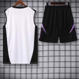 24/25 Germany White Tank top and shorts suit