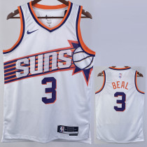 23/24 SUNS BEAL #3 White Top Quality Hot Pressing NBA Jersey