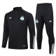 24/25 Algeria Black Half Pull Tracksuit #B709(半拉链)