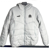 24/25 Marseille Grey Hooded Cotton Coat 连帽棉衣