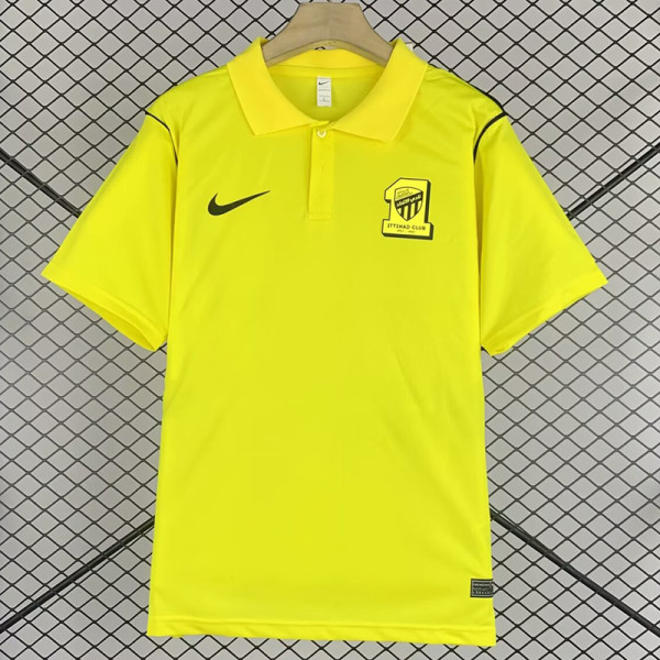24/25 Ittihad Yellow Polo Shirt