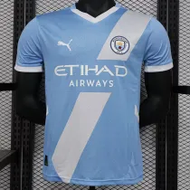 24/25  Man City Blue Special Edition  Player Version Soccer Jersey