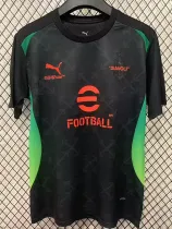 25/26  ACM  Pre match Black Training Shirts