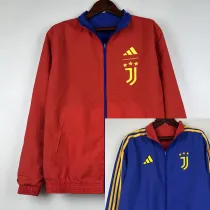 23/24 JUV Red & Blue Double Sided Windbreaker (双面风衣)