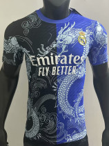 25/26 RMA  Black Blue Dragon  Player Version Training Shirts