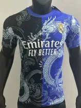 25/26 RMA  Black Blue Dragon  Player Version Training Shirts