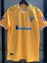 24/25 Bilbao  Orange Goalkeeper Fans Soccer Jersey