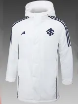 24/25 Internacional White Hooded Cotton Coat 帽棉衣