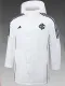 24/25 Internacional White Hooded Cotton Coat 帽棉衣