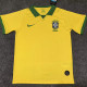2019/2020 Brazil Home Yellow Retro Soccer Jersey(翻领）