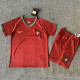 2006 Portugal Home Kids Retro Soccer Jersey