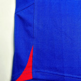 2005/2006 Man Utd Away Blue Retro Soccer Jersey 7 号