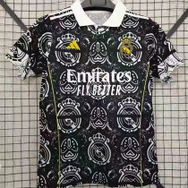 25/26  RMA Team Logo Black  Polo Shirts