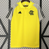 24/25 Flamengo Yellow Polo Training shirts（翻领）